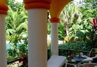 Terrace of the Hotel SECRET GARDEN - Cabarete - Dominican Republic